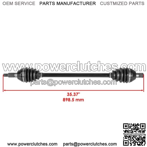 Rear Left Or Right CV Joint Axle For Can-Am Maverick X3 Max Turbo RR XRS 2020-24 - Image 2