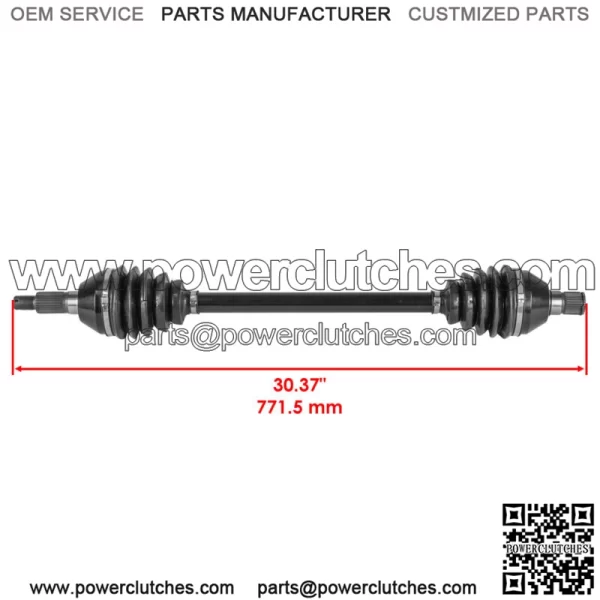 705502154 Rear CV Joint Axles For Can-Am Maverick X3 Left And Right - Image 2