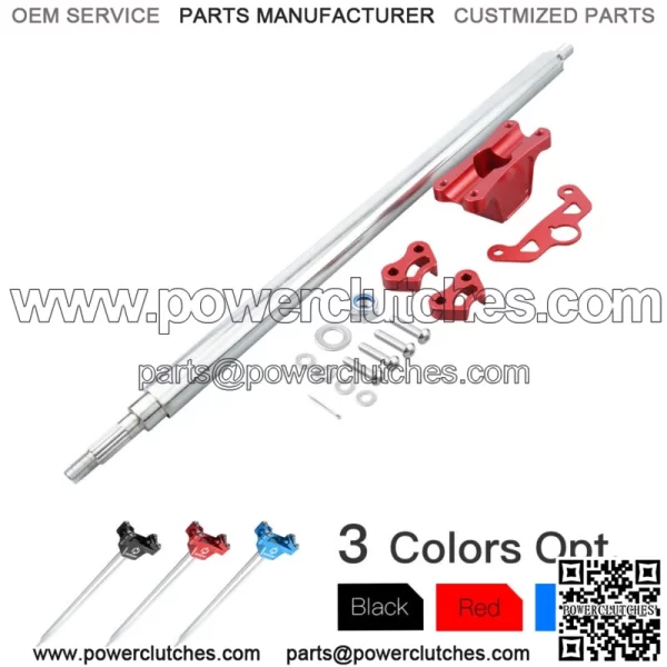 For Yamaha 700 700R YFM700 2013-2024 Steering Column Steering Stem Shaft For: More than one vehicle