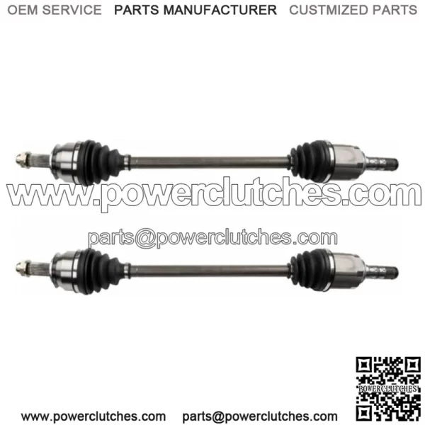 Front Complete CV Joint Axle Shaft Driver Passenger Pair 28321SG000 28321SG010 447-62370 447-62371 NCV66012 CSA34382