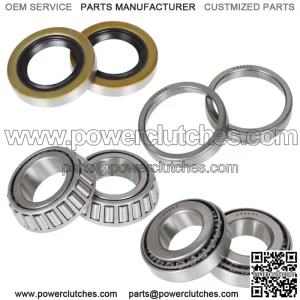 For EZGO Front Wheel Hub Bearings & Seal Golf Cart Gas or Elec 1976 & UP,2 pack