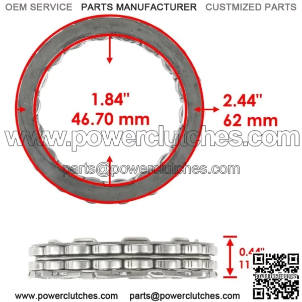 Starter Clutch One Way Bearing Sprag For Honda Foreman 450 TRX450FE 2002-2004 (For: Honda) - Image 3