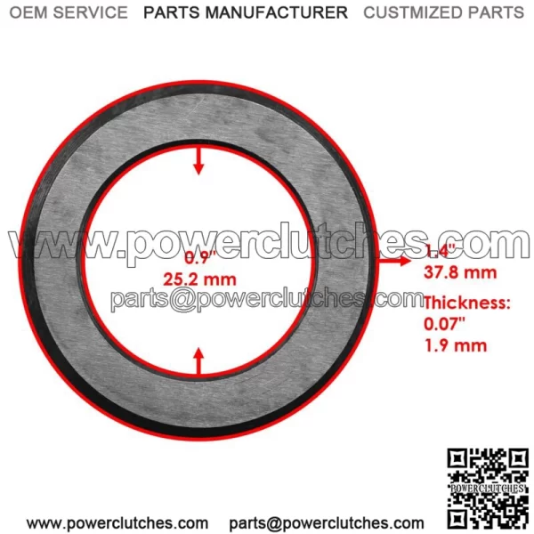 Swingarm Needle Bearing with Washer For Yamaha Raptor 700 2006-2022 (For: Yamaha Raptor 700) - Image 2