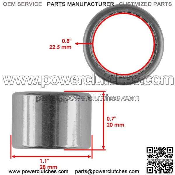 Swingarm Needle Bearing with Washer For Yamaha Raptor 700 2006-2022 (For: Yamaha Raptor 700) - Image 3