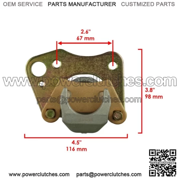 Front Left & Right Brake Caliper for Polaris Sportsman X2 570 2020-2021 (For: Polaris Sportsman 570) - Image 3