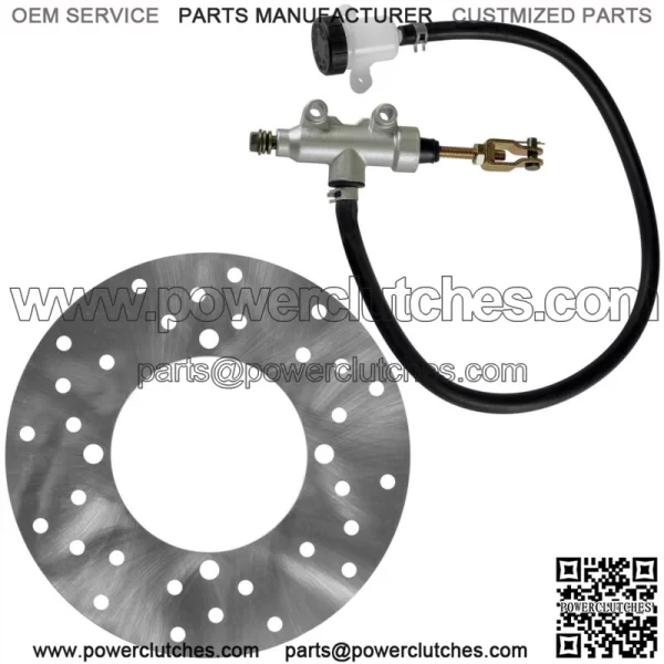 Polaris Rear Brake Disc & Master Cylinder Assembly 1912301 5248250 (For: Polaris Sportsman 570)