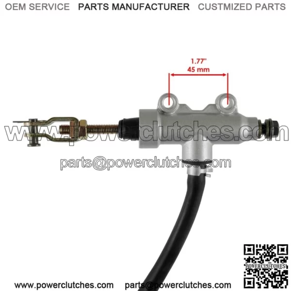Polaris Rear Brake Disc & Master Cylinder Assembly 1912301 5248250 (For: Polaris Sportsman 570) - Image 2