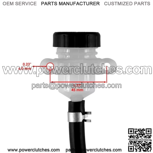 Polaris Rear Brake Disc & Master Cylinder Assembly 1912301 5248250 (For: Polaris Sportsman 570) - Image 3