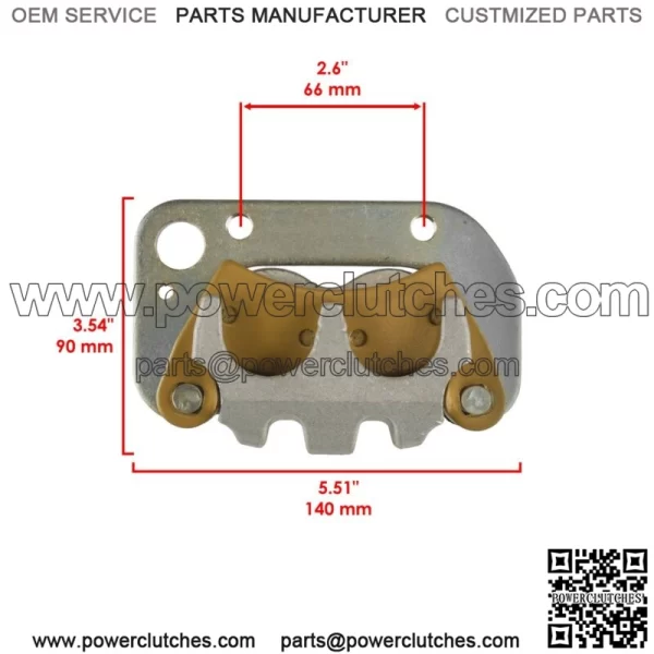 Front Left and Right Brake Caliper for Polaris Sportsman ACE 570 Euro 2015 - Image 3
