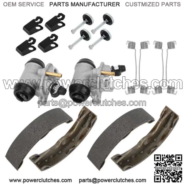 Front Brake Wheel Cylinder and Shoe Pins for Honda TRX300 2x4 FourTrax 300 93-00 (for: Honda) - Image 4