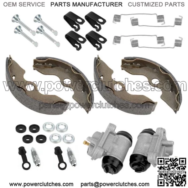 Front Brake Wheel Cylinder and Shoe Pins for Honda TRX300 2x4 FourTrax 300 93-00 (for: Honda) - Image 5