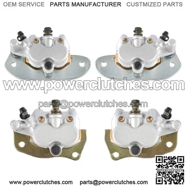 For Yamaha Rhino 700 YXR700 2008-2013 with pads front and rear brake calipers