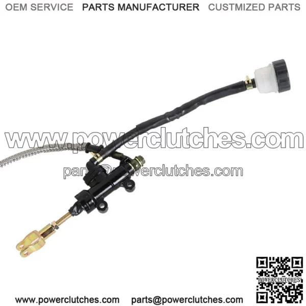 For Go Kart Golf Cart ATV Rear Hydraulic Brake Assembly Caliper Master Cylinder - Image 3