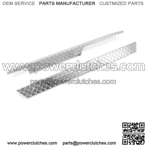 Aluminum New Diamond Plate Rocker Panel for EZGO TXT Golf Cart 1996-2013 Slivery