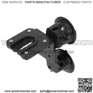 Adjustable Gun Holder for Tractor Truck UTV Windshield Suction Cup Mount (For: More than one vehicle)