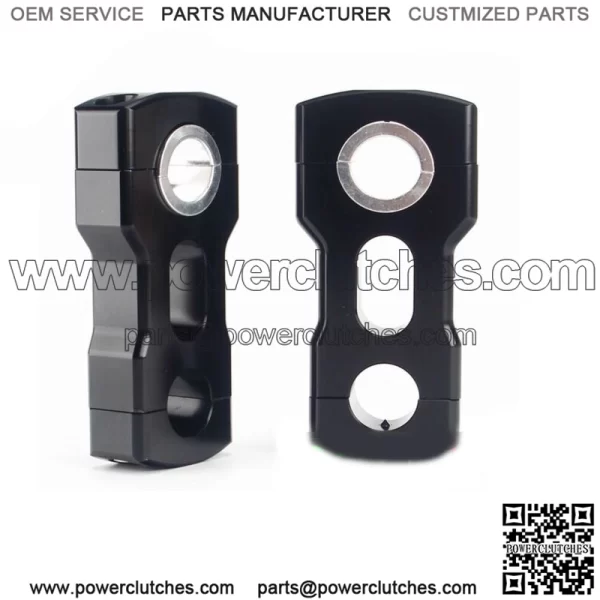 7/8" 11/8" Snowmobile ATV Bike Handlebar Riser for POLARIS RZR RANGER 3" (Fits: Yamaha)