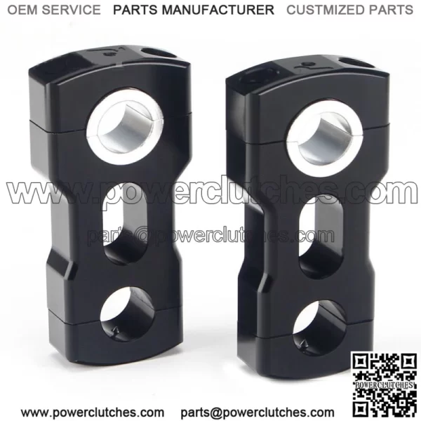 7/8" 11/8" Snowmobile ATV Bike Handlebar Riser for POLARIS RZR RANGER 3" (Fits: Yamaha) - Image 2