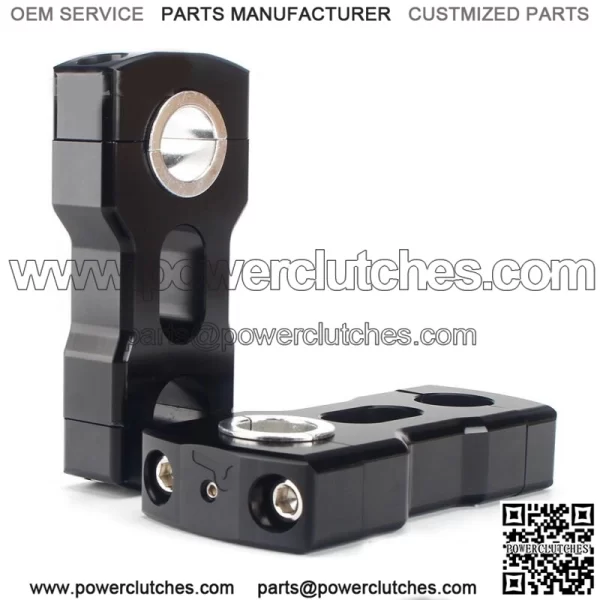 7/8" 11/8" Snowmobile ATV Bike Handlebar Riser for POLARIS RZR RANGER 3" (Fits: Yamaha) - Image 4