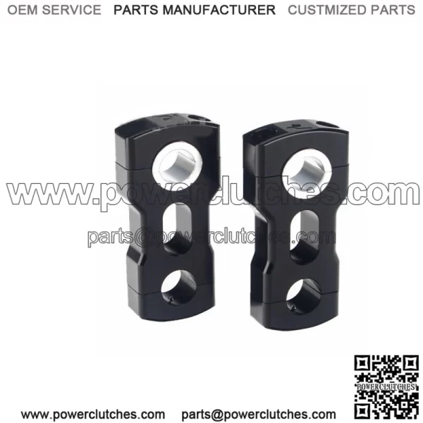 ATV Handlebar Riser 3" for Polaris RZR Ranger Arctic 7/8" & 11/8" Handlebars (Fits Yamaha) - Image 2