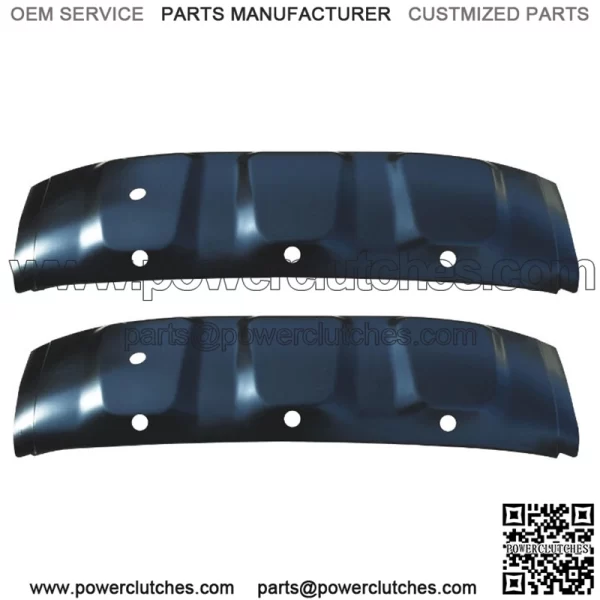 2007-2013 Chevy Silverado Pickup Truck Rear Outer Wheel Arch Upper Sections (For: More Than One Vehicle)