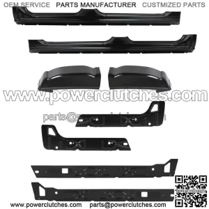 For 99-07 Silverado Sierra 1500 Crew Cab Outer & Inner Door Sills & Corners (For: More Than One Vehicle)