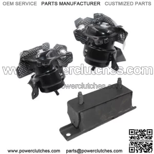 Engine and Transmission Mount 3pcs Fits Chevy Silverado 1500 4WD/ GMC Sierra 1500 5.3L 4WD (For: Chevrolet Silverado 1500)