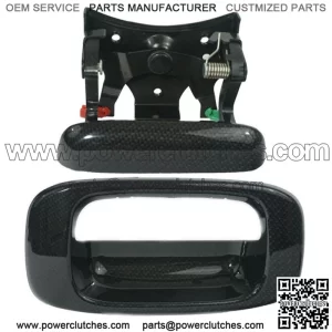 Carbon Fiber Tailgate Handle Frame for 1999-2006 Chevy Silverado GMC Sierra (For: More Than One Vehicle)