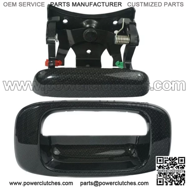 Carbon Fiber Tailgate Handle Frame for 1999-2006 Chevy Silverado GMC Sierra (For: More Than One Vehicle)