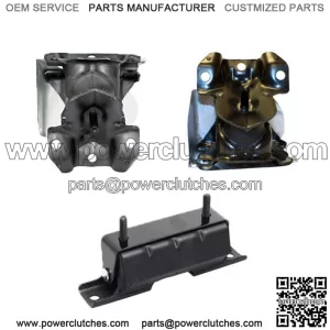 Engine and Transmission Mount 3pcs for Silverado 1500/ Tahoe/ Sierra 1500/ Yukon 4.8L 4WD (for: Chevrolet Silverado 1500)