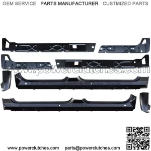 2007-2013 Chevy & Gmc Pickup Inner Exterior Rocker Panel & CrewCab Corner (For: More Than One Vehicle)