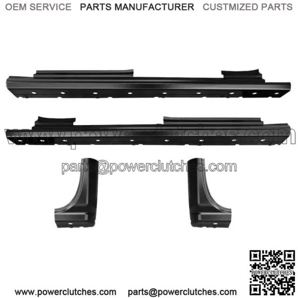 Sill and Corner Kit for Chevrolet Pickup Silverado Double Cab '14-'18 (For: More Than One Vehicle)