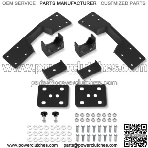 6" C-Notch Flip Rear Axle Installation Kit Fits 99-06 Chevrolet & GMC Silverado 1500 (For: More Than One Vehicle)