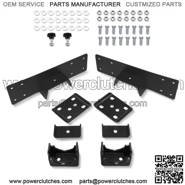 6" C-Notch Flip Rear Axle Installation Kit Fits 99-06 Chevrolet & GMC Silverado 1500 (For: More Than One Vehicle) - Image 3