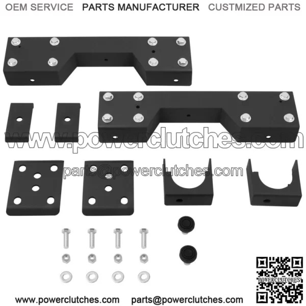 6" Rear C-Cut and Drop Flip Kit for Chevy Silverado GMC Sierra C1500 1988-1998 - Image 2
