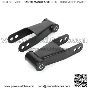 Pair of 2'' Rear Drop Down Clamps for 1988-2018 Chevy Silverado Sierra 1500 (For: More Than One Vehicle)