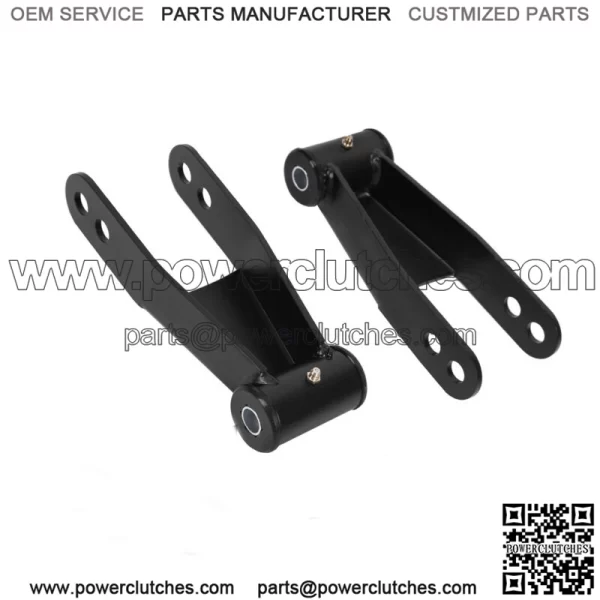 Pair of 2'' Rear Drop Down Clamps for 1988-2018 Chevy Silverado Sierra 1500 (For: More Than One Vehicle) - Image 2