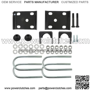 For Chevy Silverado C1500 6'' Rear Axle Lowering Kit for 2WD 1988-1998 1/2 Ton (For: Silverado)