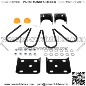 6" Rear Axle Lowering Kit Fits 1988-1998 Chevy Silverado 1500 C1500 2WD (For: Silverado)