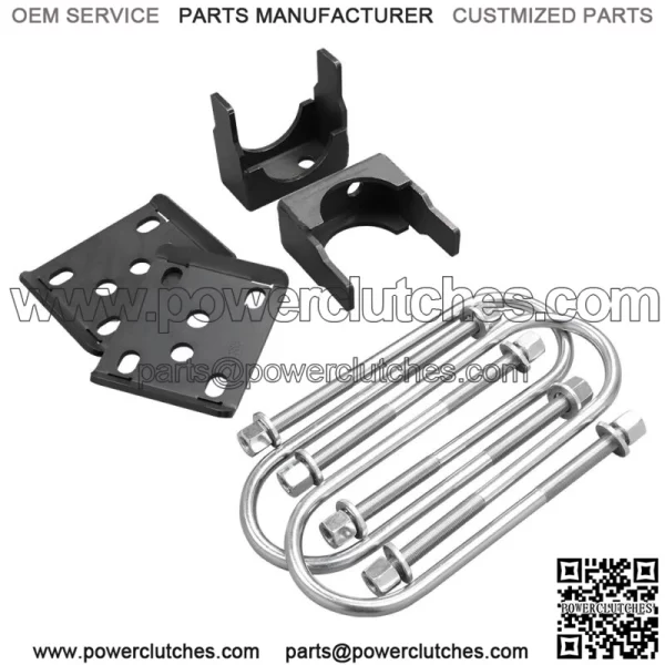 Rear Lower Flip Notch Kit 8" Drop Fit for 1988 - 1998 Chevy Silverado C3500 - Image 2