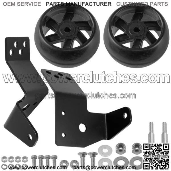 Wheel Bracket Kit and Wheels for Husqvarna LT 18542 LT 16542 LT 18542 42"