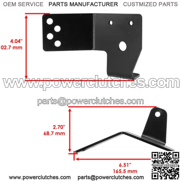 Wheel Bracket Kit and Wheels for Husqvarna LT 18542 LT 16542 LT 18542 42" - Image 2