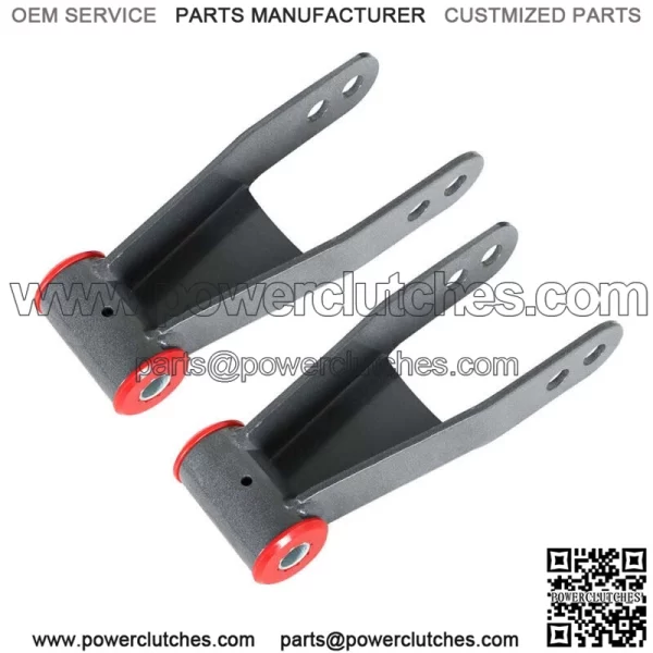 For 1988-1998 Chevy GMC 1500 C15 K15 Truck 4" Rear Suspension Fitment Kit, Brackets & Hangers - Image 5