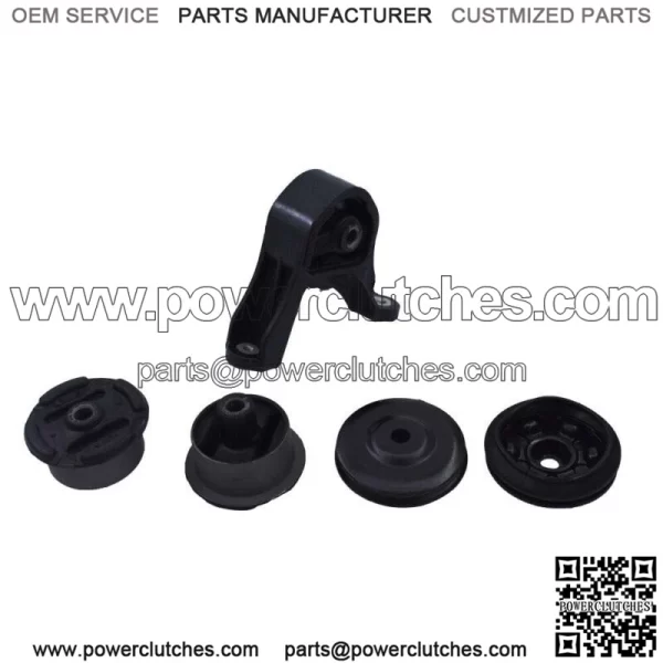 5 Rear Differential Arm Mount Bushing + Upper Mount Kit For Honda CR-V CIVIC