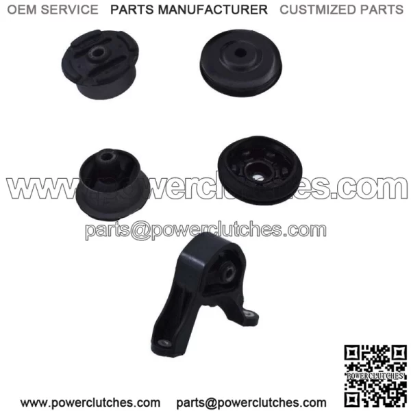 5 Rear Differential Arm Mount Bushing + Upper Mount Kit For Honda CR-V CIVIC - Image 5