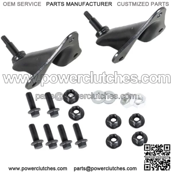 Fits 83-11 Ranger Pickup Upper Rear Shock Mount Bracket Set of 2 - Image 3