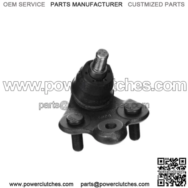 For Acura CSX 2.0L 2006-2011 Front Lower Control Arm Ball Joint Kit Black 4-Pack - Image 5