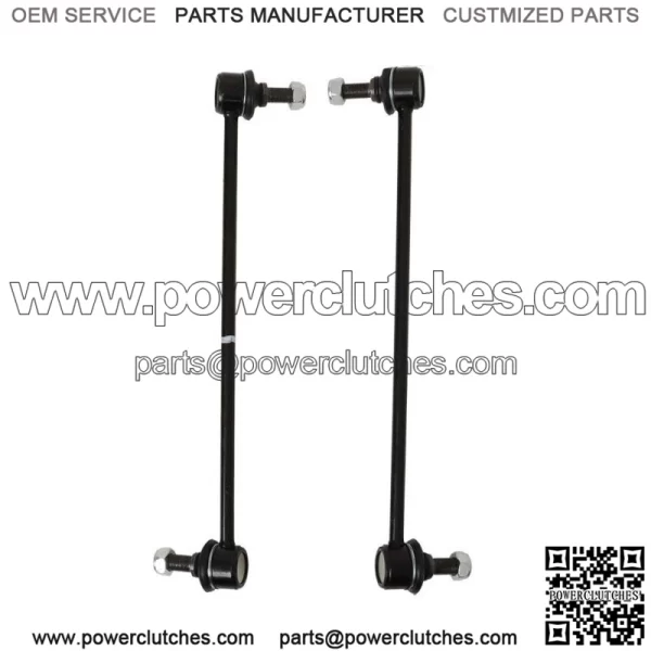 For Hyundai Kia 3.5L 2010-2013 Front Lower Control Arms Tierods Sway Bars Kit - Image 2