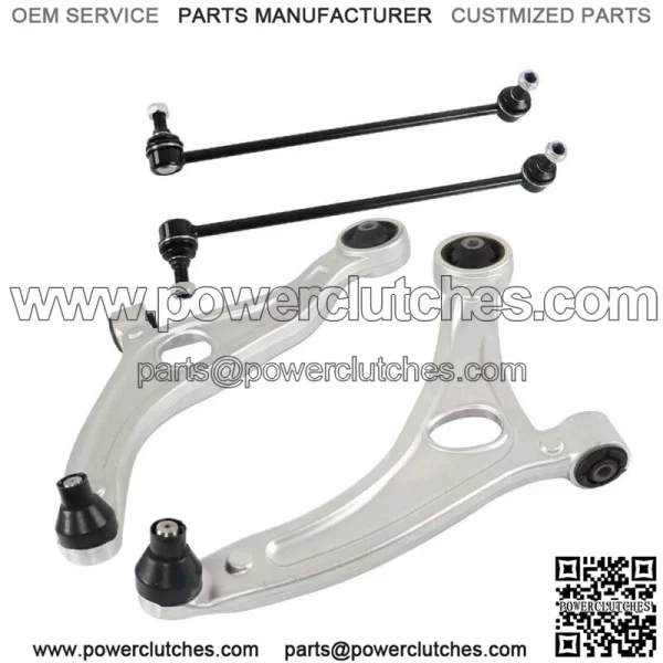 For 2011-2012 Kia Optima Hybrid 2.4L Front Lower Control Arms Stabilizer Bar - Image 3
