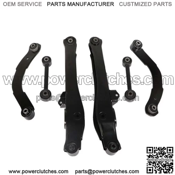 For 2007-17 2.0L Jeep Compass Rear Upper Lower Control Arm Kit - Image 3