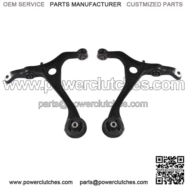 For 2003-2006 07 Honda Accord Lower Upper Control Arms Tie Rods Suspension 14pcs - Image 2
